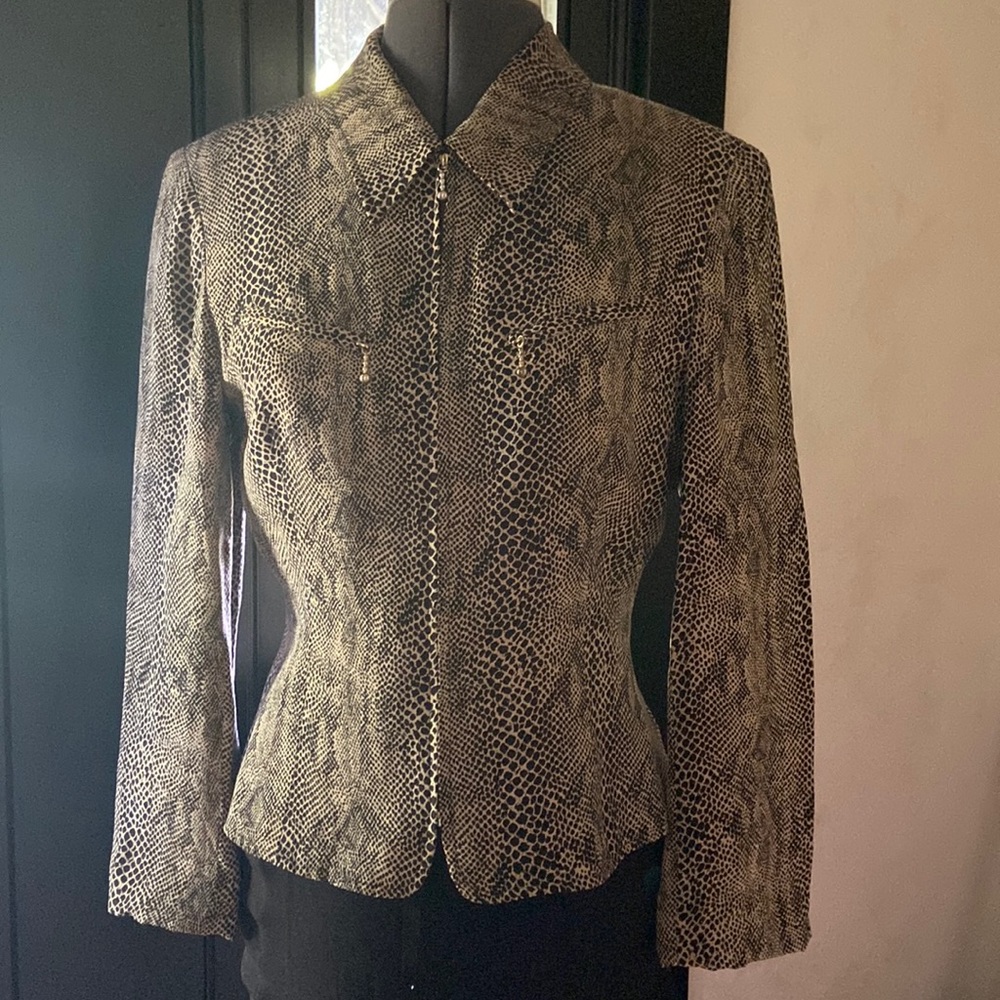 Animal Print Jacket